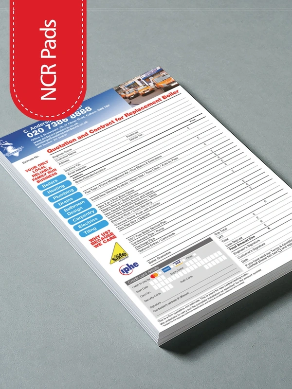 A4 Ncr Pads Printing