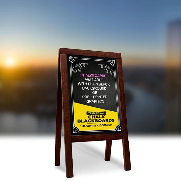  Chalk Blackboard A Frame
