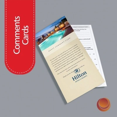 Comment Card Printing