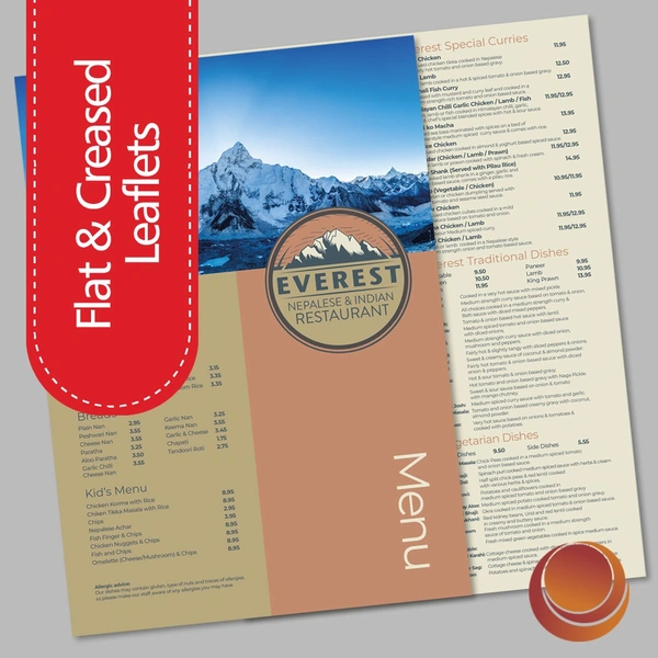 Creased Flat Leaflets