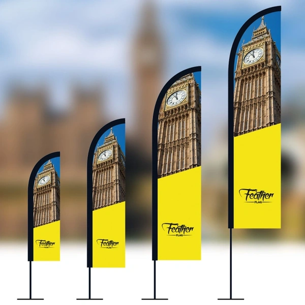  Exhibition - Feather - Flag - Dlsplay
